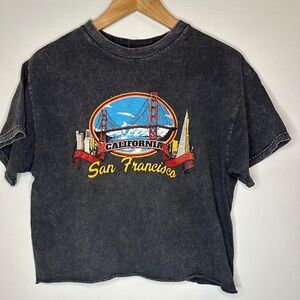 Cropped San Francisco Tee